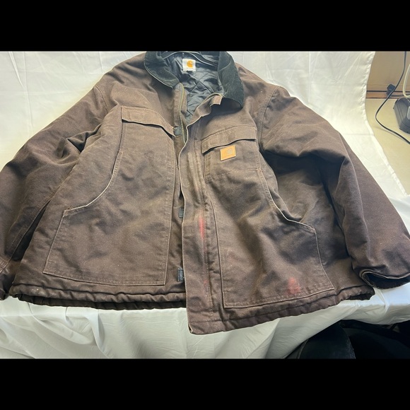 2xl Quilt Lined Canvas Coat Jacket 